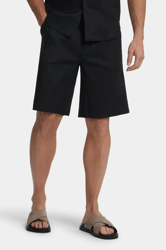 PANTALONES CORTOS DE LINO