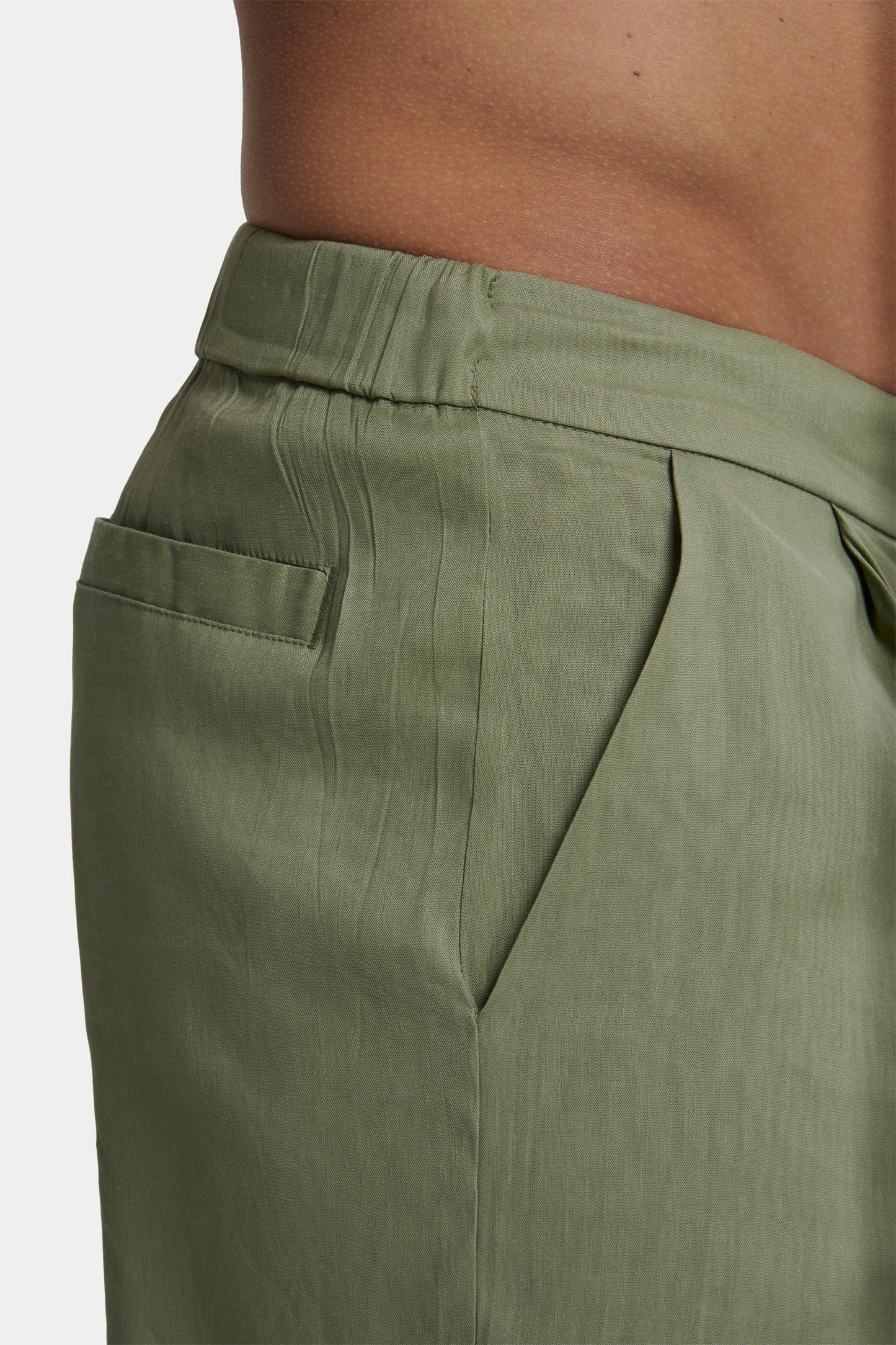 PANTALONES CORTOS DE LINO